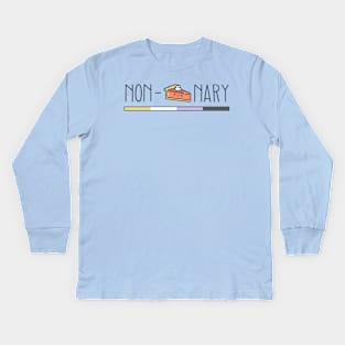 Non-Pinary Kids Long Sleeve T-Shirt